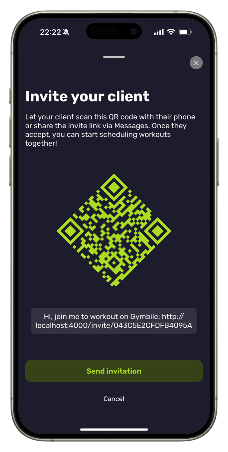 Invite Clients Easily